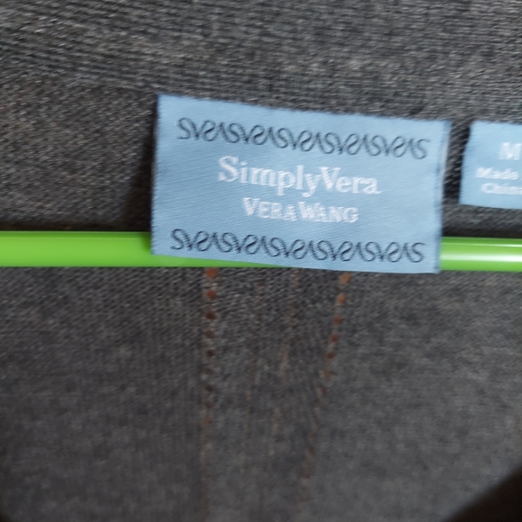 Vintage Simply Vera Wang Cardigan Women's Medium - Picture 4 of 5